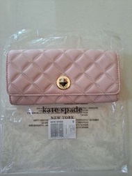 Kate Spade 菱格紋長夾