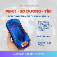 HYPER motorbike paint changes color according to viewing angle (3D -4D color) - (1 Liter)
