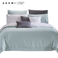AKEMI Affinity Cartar Checks Fitted Bedsheet Set 880TC (Super Single/Queen/King)