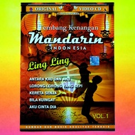 Vcd pop mandarin Indonesia ling ling - vcd lagu nostalgia tembang kenngan - vcd lagu lawas