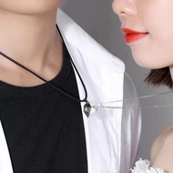 Ready Kalung hati couple kalung pasangan kalung magnet ikatan cinta