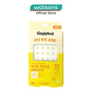 SIMPLYHEAL Glow In The Dark Premium Hydrocolloid Acne Patch (For Day & Night & 0.01cm Ultra-Thin) 16