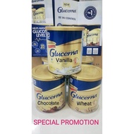 glucerna vanilla / wheat/ chocolate 400g