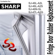 SHARP Refrigerator Fridge Door Seal Gasket Rubber Replacement part SJ-46L-A2L SJ-46L-A2S SJ-46N-SL S