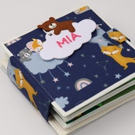 安靜的書和蒙台梭利嬰兒玩具，精細運動技能教育書