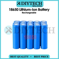 DIYTECH 18650 Battery - Rechargeable Battery 2600mAh Batteries