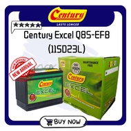 Q85/115D23L Century Excel EFB Car Battery start stop battery