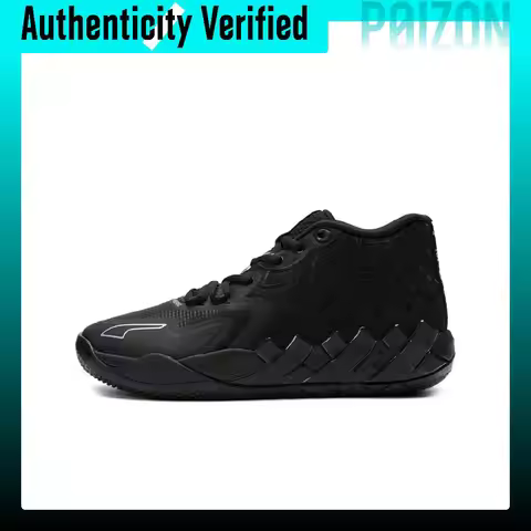 PUMA MB.01 Basketball Shoes Unisex Mid Top Black 376678-02