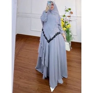 Baju Muslim Gamis Maryam Syari