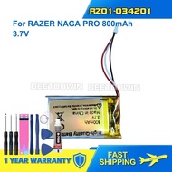 For RAZER NAGA PRO RZ01-03420 800mAh 3.7V Battery