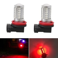 Car LED flashing front fog light H11 H833SMD super bright led fog light bulb red