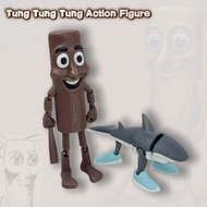 Tung Tung Tung Sahur 3D Printed Action Figure | Tung Tung Tung Sahur Movable Figure Toy Kids Gift