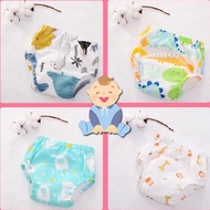 Set of 3 Goodmama 6-layer diaper pants made in Korea for babies from 5-15kg (Real Photos Included) _