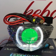 SATRIA 2-STROKE MALAYSIA BILED 2.5 IN AES TURBO V2 EXPERIENCE RGB HEADLIGHTS