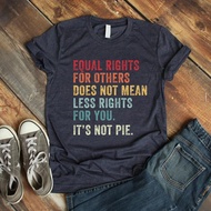Equal Rights for Others T Shirt Stop Racism Civil Rights Graphic Cotton Tees for Black History Month