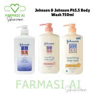 Johnson & Johnson Ph5.5 Body Wash 750ml (Expiry Date in Description)
