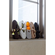 300-8 Mary Jane Shoes With Knitted Ankle Boots