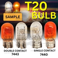CP T20 Bulb 3800K 7443 7440 W21 / 5W Halogen Bulb Driving Light Turn Signal Light Brake Light Brake 