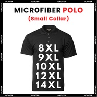 PLUS SIZE (8XL-14XL) Microfiber Polo T-Shirt/Jersey Polo/Baju Berkolar/Collar T-Shirt/Baju Lelaki/Plus Size T-Shirt