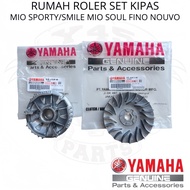 YAMAHA FRONT PULLY ROLLER HOUSING FAN SET MIO SPORTY MIO SMILEMOUVO FINO CARBON MIO SOUL CARBON YAMA