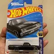 HOTWHEELS FNF CHEVY EL CAMINO BLACK (REFER GAMBAR)