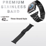 北車 ELECOM Apple Watch 42mm 用高級 不銹鋼 錶帶 Watch Series 4 [44mm]