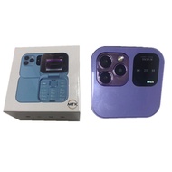 New i16pro Flip mini Mobile Phone i17pro Button Elderly Phone Dual Card 2G Foreign Language Language