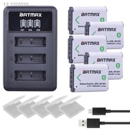 Original❖5pcs NP BX1 Battery + 3 Slots LCD Charger for Sony DSC RX100 WX500 IV HX300 WX300 HDR AS15 