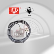 [READY STOCK] UMS EXTENSION WIRE WITH UMS METAL CLAD 13A SWITCH SOCKET & UMS 13A PLUG TOP