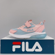 FILA Middle Children Pink Blue Conte Cup Comfortable Sports Jogging Casual Shoes 2-J428Y-533