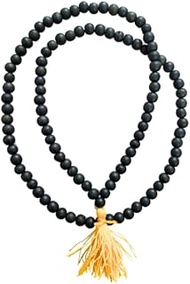 Karungali Mala Original 8mm | Certified Karungali Mala 108 Beads | Genuine Black Ebony Wood Necklace