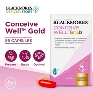 Exp.2/26 ล็อตใหม่ แท้ ส่งไว Blackmores Conceive Well Gold men วิตามินบำรุงรังไข่มดลูก เพื่อเตรียมตั้