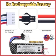 COD 7.4V Rc Li-po Battery (SM-2P+XH-3P) 11.1V Rechargeable Battery Electric Toy  Lithium Battery