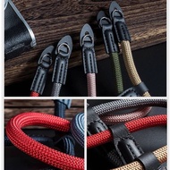 Handmade nylon Digital Camera Wrist Hand Strap Grip Paracord Braided Wristband for Fuji X-S10 T30 X-