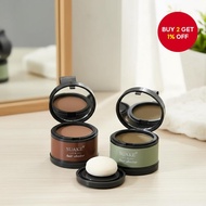 Natural Finish Hair Concealer - Root Touch-Up & Hairline Shadow Powder, Unisex Solution for Sparse A