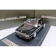 IG Nissan Nissan/Nissan Cedric Duke Cima Sima Y31 1/43 Black Original Bag