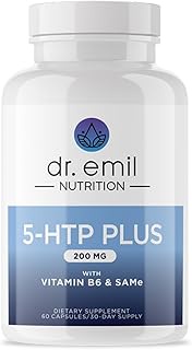 200 MG 5-HTP Plus Serotonin Synthesizers and Cofactor B6 for Improved Serotonin Conversion - Enhance