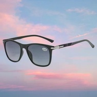 Bifocal Reading Sunglasses Round Retro Spring Hinges Comfortable Reading Glasses +0.75 To +4 UV Prot