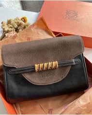 Loewe Velazquez Flip Clutch Bag 蛇骨系列