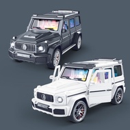 Koleksi Model Kereta /Mercedes-Benz Big G Wagon Sound and Light Models Car Collection /奔驰越野模型车