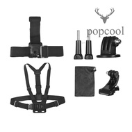 Andoer 7 In 1 Outdoor Sports Action Camera Accessories Mount Kit for  7  6/5 Xiaomi Yi SJCAM AKASO E