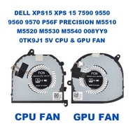 DELL XPS15 XPS 15 7590 9550 9560 9570 P56F PRECISION M5510 M5520 M5530 M5540 008YY9 0TK9J1 5V CPU & 
