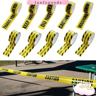 LANFYGOODSS Warning Tape, Black Character DO NOT ENTER Caution Signs Adhesive Tape, Tool KEEP OUT Pa