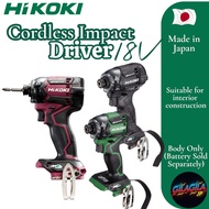 [HiKOKI] 36V Impact Driver WH36DC - Compact and Lightweight Design with Reduced Bit Wobble
