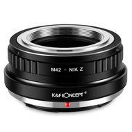 K&F Concept-Lens Adapter For M42 Screw Lenses To Nikon Z Mount Camera Body Z6 Z7