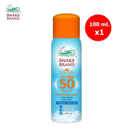 [ของแถมงดจำหน่าย] Snake Brand Cooling Spray Sun Protection SPF 50 PA++++ 100ml.