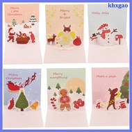 khxgao Greeting Cards Christmas -up Gift for Kids Blessing Child