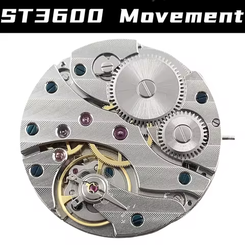 ST36 17Jewels Mechanical Hand Winding 6497 Watch Movement Watches Accessories Parts