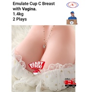 Emulate Cup C Breast with Vagina Play 2 Ways moulded from Young Model 男性飛機杯 sex toys for men 性娃娃