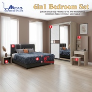Mesra - Bedroom set , 5x7 wardrobe , 5x7 bedroom set , bedroom set , divan queen , wardrobe 5x7 , di